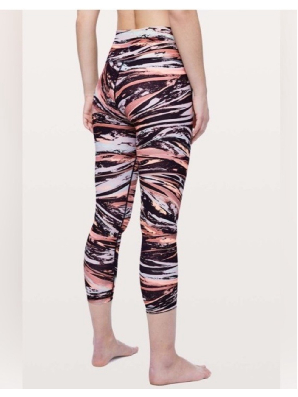 Lululemon Wunder Under High-Rise 7/8 Tight Full-On Luxtreme Splash Women 2 NWOT